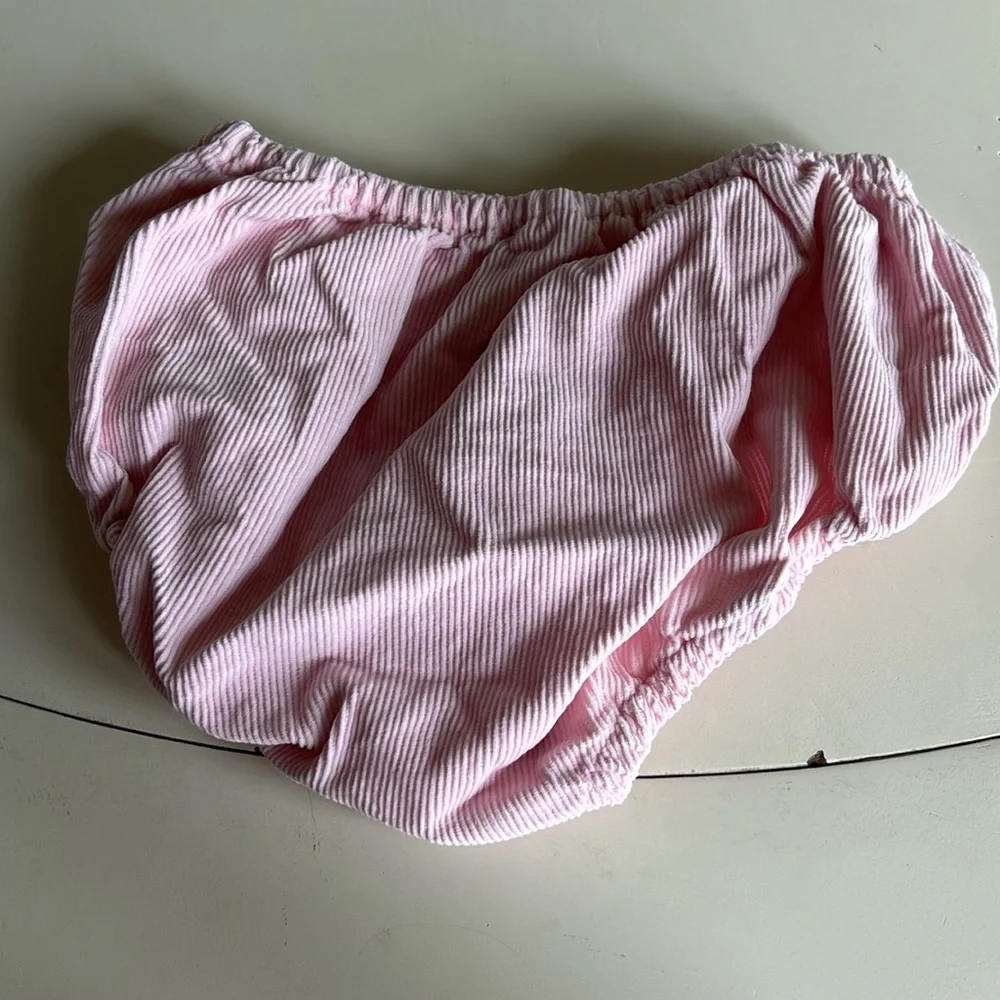 🌸Gymboree Pink Diaper Cover with Elastic Waistband and Full Coverage De…